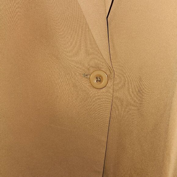 Alsogo Women’s Camel Khaki Blazer – Size Large, NWT, Career & Casual Layering - Picture 9 of 10